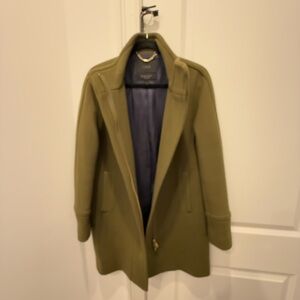 Olive Green Peacoat